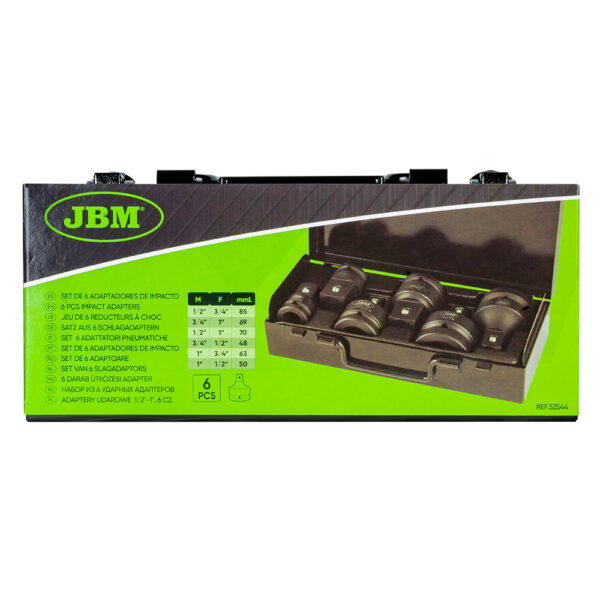 Conjunto 6 Adaptadores de Impacto - JBM
