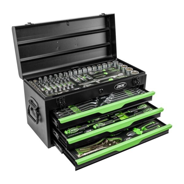 Promoção Caixa Metálica 143 pcs = Oferta Gambiarra 500 LM + Máquina Diagnóstivo OBD II