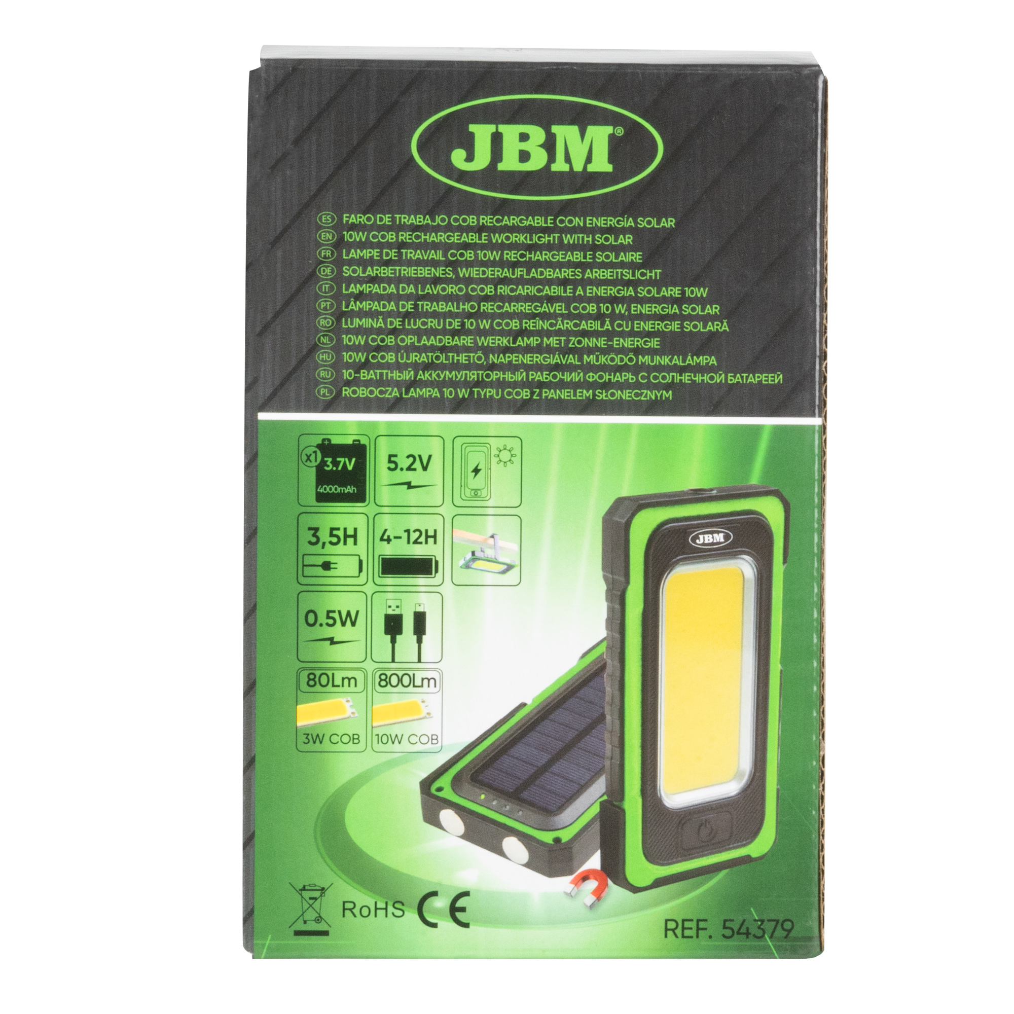 Foco LED 800 LM Carregável - JBM - Image 5
